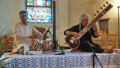 2018 06 23 18.34 riker kulturtag   thomas niggli sitar  shrirang mirajkar tabla aus pune indien kl
